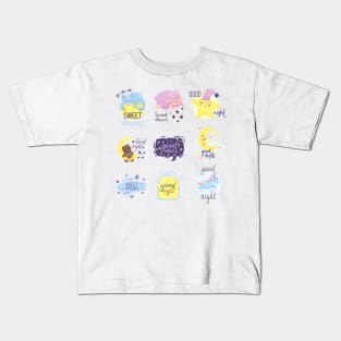 good night collection Kids T-Shirt